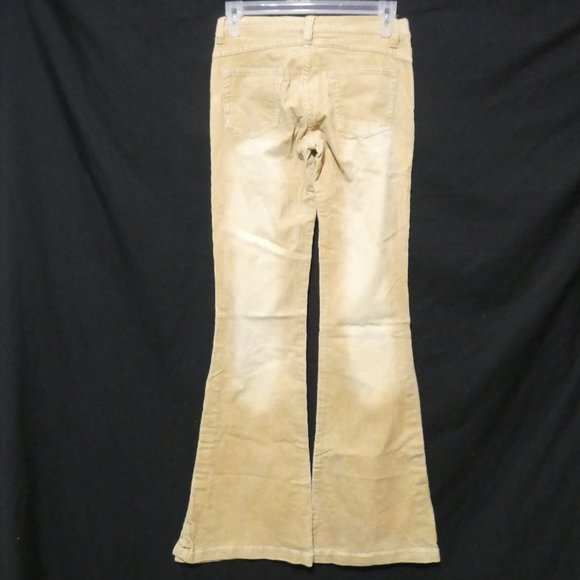 LIQUID JEANS | size 1 | Retro Flared Corduroy / Cords Pants | NWOT - Picture 2 of 16